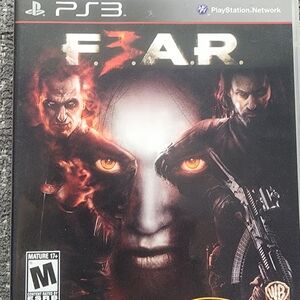 Sony F.E.A.R. 3 for PS3 - Black and Red
